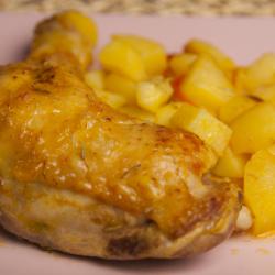 Pollo in umido con patate