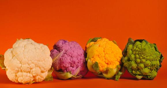 Mangia colorato, mangia sano: scopri i diversi tipi di cavolfiore