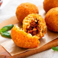 Arancini di riso al forno