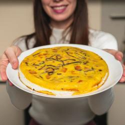 Frittata con la zucca