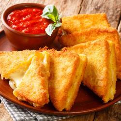 Mozzarella in carrozza al forno