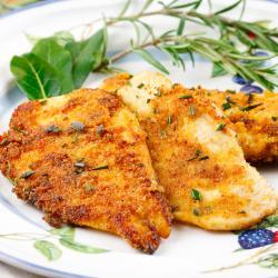 Petto di pollo gratinato al forno