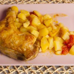 Pollo in umido con patate