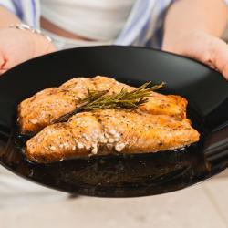 Salmone al forno al cartoccio